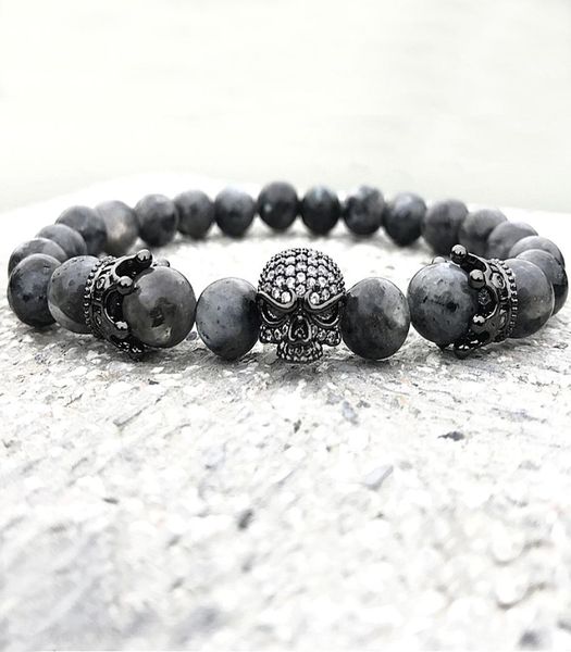 men skull charm bracelets india labradorite 8mm natural stone light beads european buddha bracelet for men handmade bracelets9280176, Black
men skull charm bracelets india labradorite 8mm natural stone light beads european buddha bracelet for men handmade bracelets9280176, Black