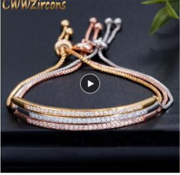 adjustable bracelet bangle for women captivate bar slider brilliant cz rose gold color jewelry pulseira feminia cb0897788436, Black
adjustable bracelet bangle for women captivate bar slider brilliant cz rose gold color jewelry pulseira feminia cb0897788436, Black