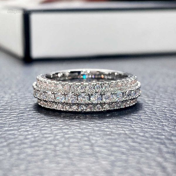 luxury rose gold band diamond split colored stainless steel wedding ring designer couple jewelry love ring women gift engagement, Silver
luxury rose gold band diamond split colored stainless steel wedding ring designer couple jewelry love ring women gift engagement, Silver