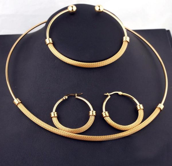 hip hop mens 316l stainless steel metal wire o shape chokers necklace bracelet earring chunky fashion boys jewelry set1799680, Black
hip hop mens 316l stainless steel metal wire o shape chokers necklace bracelet earring chunky fashion boys jewelry set1799680, Black