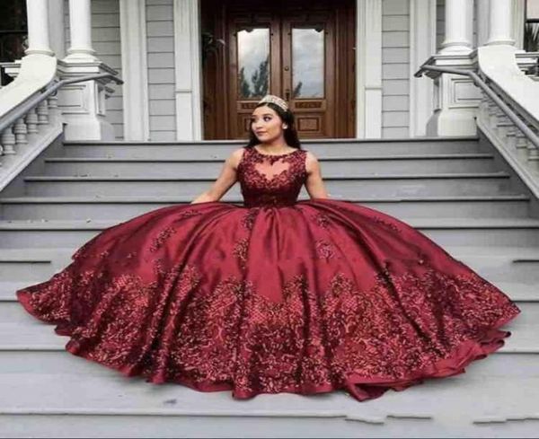 burgundy girls pageant dresses jewel neck sequins lace beaded ball gown satin flower girl dresses kids wear birthday communi8415272, White;red
burgundy girls pageant dresses jewel neck sequins lace beaded ball gown satin flower girl dresses kids wear birthday communi8415272, White;red