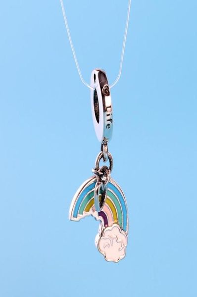 fashion rainbow charm charm 925 sterling silver for jewelry with original box with logo classic color pendant8002503, Bronze;silver
fashion rainbow charm charm 925 sterling silver for jewelry with original box with logo classic color pendant8002503, Bronze;silver