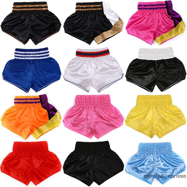 men's shorts short muay thai satin polyester blank boxing shorts womens men kids mma clothing kickboxing grappling fight shorts custom, White;black
men's shorts short muay thai satin polyester blank boxing shorts womens men kids mma clothing kickboxing grappling fight shorts custom, White;black