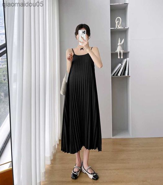 maternity pshoots essential coat long dress 2pcs set with pleated suspender skirt and round neck l230712, White
maternity pshoots essential coat long dress 2pcs set with pleated suspender skirt and round neck l230712, White
