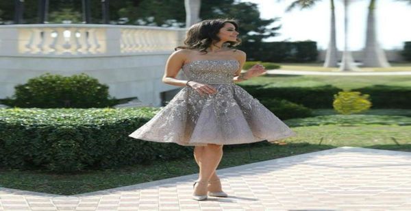 sparkling sequin beaded short prom dresses with strapless a line organza skirt knee length formal evening dresses 20207650628, Black
sparkling sequin beaded short prom dresses with strapless a line organza skirt knee length formal evening dresses 20207650628, Black
