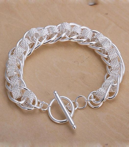gift 925 silver new daya jinsong bracelet dfmch059 brand new fashion 925 sterling silver plated chain link bracelets9565405, Black
gift 925 silver new daya jinsong bracelet dfmch059 brand new fashion 925 sterling silver plated chain link bracelets9565405, Black