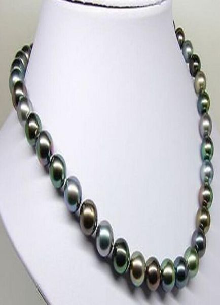 superb 18quot89mm natural tahitian genuine black multic round pearl necklace7328313, Silver
superb 18quot89mm natural tahitian genuine black multic round pearl necklace7328313, Silver