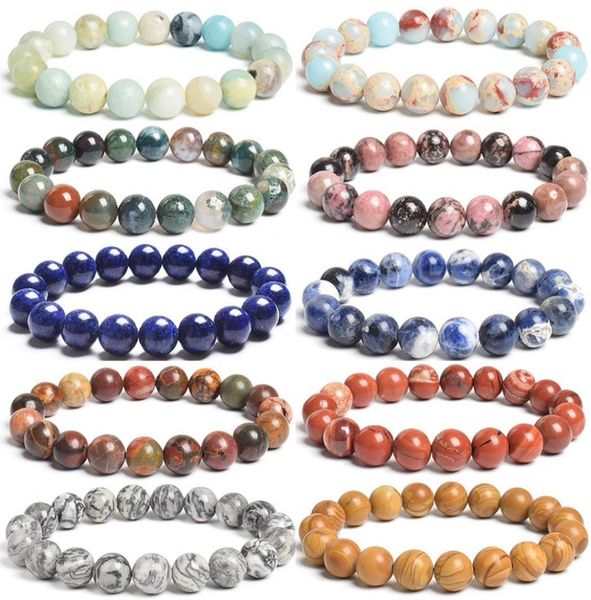 10mm natural stone beads bracelet strand round tiger eye agates amethyst beaded bracelets for men women elastic rope handmade jewe5701473, Black
10mm natural stone beads bracelet strand round tiger eye agates amethyst beaded bracelets for men women elastic rope handmade jewe5701473, Black