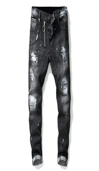moruancle mens hi street ripped painted jeans pants with holes streetwear distressed denim trousers black printed jeans7529843, Blue
moruancle mens hi street ripped painted jeans pants with holes streetwear distressed denim trousers black printed jeans7529843, Blue
