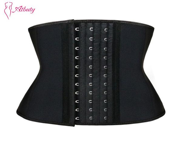 atbuty waist trainer 9 inches short torso latex waist shaper corset 9 steel boned hooks body shaper y190702018396959, Black;white
atbuty waist trainer 9 inches short torso latex waist shaper corset 9 steel boned hooks body shaper y190702018396959, Black;white