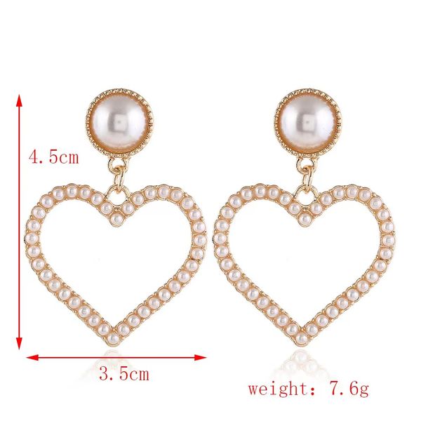 earrings senior sense of pearl earrings temperament round heart simple size pearl fashion ear jewelry with box, Silver
earrings senior sense of pearl earrings temperament round heart simple size pearl fashion ear jewelry with box, Silver