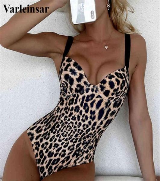 2021 leopared printed underwire bra cup women swimwear one piece swimsuit female monokini bather bathing suit swim v3262 aa223828631, White;black
2021 leopared printed underwire bra cup women swimwear one piece swimsuit female monokini bather bathing suit swim v3262 aa223828631, White;black