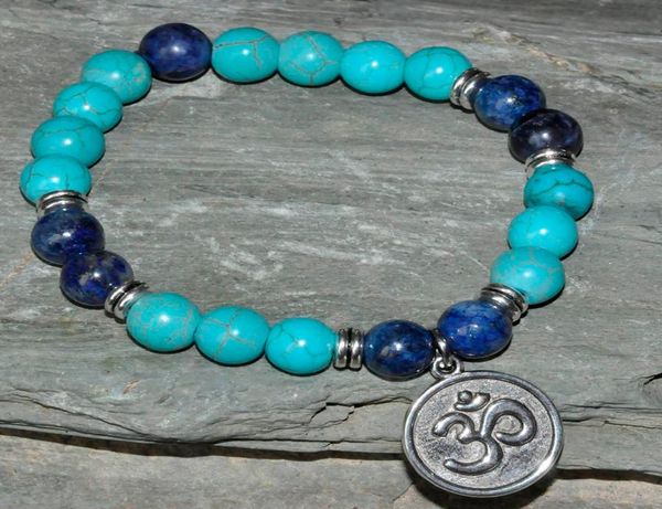sn0180 new design health and wellness bracelet om yoga braceletturquoise sodalite bracelet fashion street jewelry7649628, Black
sn0180 new design health and wellness bracelet om yoga braceletturquoise sodalite bracelet fashion street jewelry7649628, Black