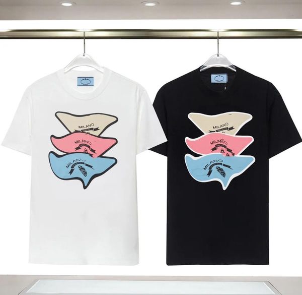 men's t shirts print letter summer designer shirt couple short sleeve cotton tee, White;black
men's t shirts print letter summer designer shirt couple short sleeve cotton tee, White;black