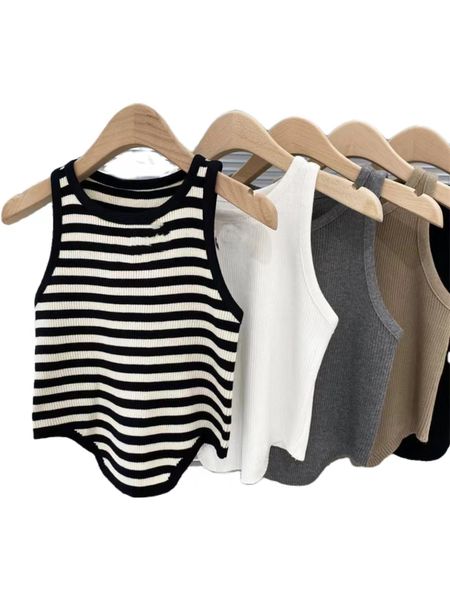 2023 new striped knit vest luxury vest women sleeveless vest women trend outerwear vest designer vest striped vest black vest tank s-xxl, White
2023 new striped knit vest luxury vest women sleeveless vest women trend outerwear vest designer vest striped vest black vest tank s-xxl, White