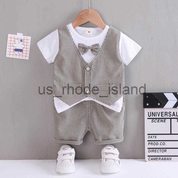 t-shirts clothing sets baby boy gentleman fashion summer vest fake two t-shirt shorts children cotton clothes suit for kids girl 0-4yearsclo, Blue
t-shirts clothing sets baby boy gentleman fashion summer vest fake two t-shirt shorts children cotton clothes suit for kids girl 0-4yearsclo, Blue