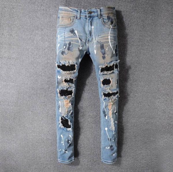 famous mens stylist jeans slim fit mens skinny jeans men women motorcycle biker hip hop distressed ripped jeans pants9599879, Blue
famous mens stylist jeans slim fit mens skinny jeans men women motorcycle biker hip hop distressed ripped jeans pants9599879, Blue