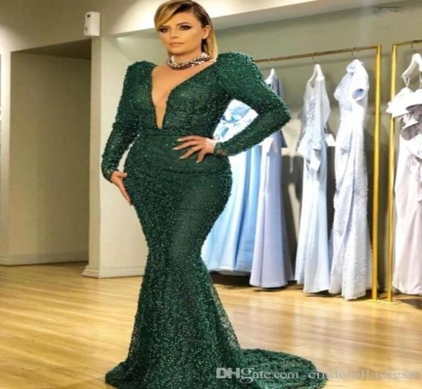 zuhair murad 2019 dark green beading pearls mermaid evening dresses deep v neck prom dress with long sleeves plus size formal part4896633, Black;red
zuhair murad 2019 dark green beading pearls mermaid evening dresses deep v neck prom dress with long sleeves plus size formal part4896633, Black;red