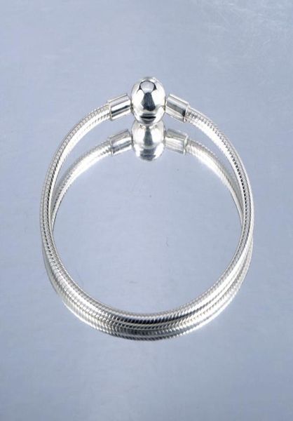 925 sterling silver 18k gold chain bracelets round bead -shaped fit charms bead wedding bangle bracelet jewelry gift for women7272879, Black
925 sterling silver 18k gold chain bracelets round bead -shaped fit charms bead wedding bangle bracelet jewelry gift for women7272879, Black