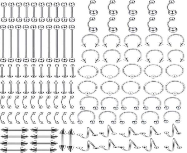 rings jewelrybody jewelry whole 120pcs mix styles stainless steel body piercing tongue eyebrow belly nose ring aessories drop 2573627, Silver
rings jewelrybody jewelry whole 120pcs mix styles stainless steel body piercing tongue eyebrow belly nose ring aessories drop 2573627, Silver