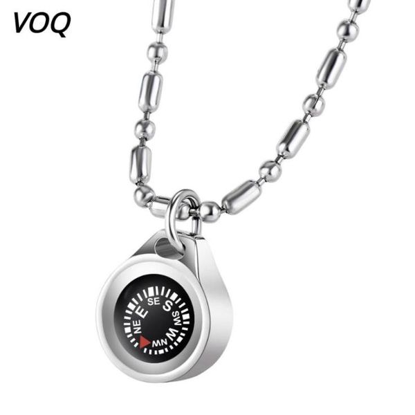 pendant necklaces voq outdoor survival rescue compass stainless steel bead chains long necklace for men and women adventure travel4177438, Silver
pendant necklaces voq outdoor survival rescue compass stainless steel bead chains long necklace for men and women adventure travel4177438, Silver