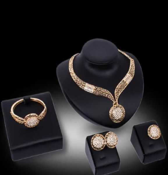 african jewelry sets women wedding round crystal necklace bracelet ring earring 18k gold plated bridal jewellery set3120001, Slivery;golden
african jewelry sets women wedding round crystal necklace bracelet ring earring 18k gold plated bridal jewellery set3120001, Slivery;golden