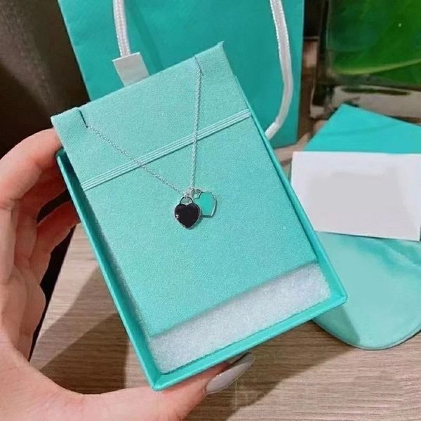hearts pendant necklace for women necklaces double love shape tag creative letters pattern colorful blue green pink enamel designer chian pr, Silver
hearts pendant necklace for women necklaces double love shape tag creative letters pattern colorful blue green pink enamel designer chian pr, Silver