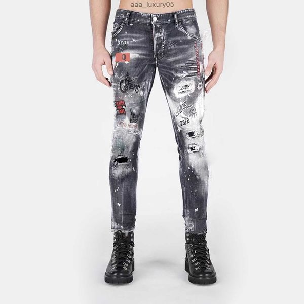 jeans men jean mens luxury designer skinny ripped cool guy causal hole denim fashion brand fit jeans man washed pants 5162 dsquare d2 dsqs d, Blue
jeans men jean mens luxury designer skinny ripped cool guy causal hole denim fashion brand fit jeans man washed pants 5162 dsquare d2 dsqs d, Blue