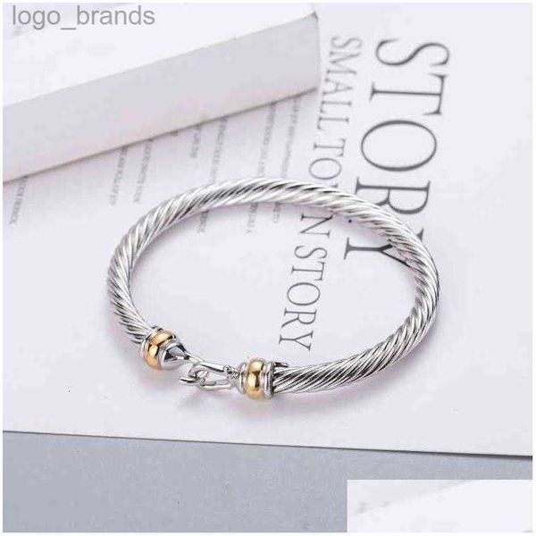bangle bracelet dy hook charm women fashion jewelry accessories atmosphere platinum plated men twisted wire selling drop delivery bra dhi1n, Black
bangle bracelet dy hook charm women fashion jewelry accessories atmosphere platinum plated men twisted wire selling drop delivery bra dhi1n, Black