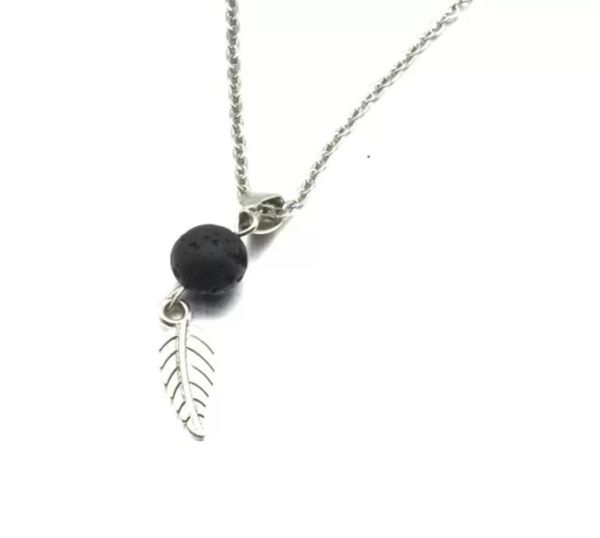 pendant necklaces aromatherapy essential oil diffuser necklace black lava rock stone bead volcano leaf charms stainless stee sexyh4692560, Silver
pendant necklaces aromatherapy essential oil diffuser necklace black lava rock stone bead volcano leaf charms stainless stee sexyh4692560, Silver
