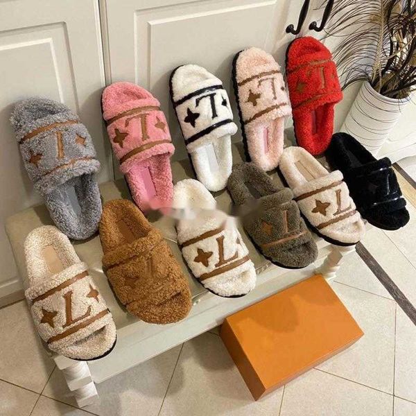 paseo flat comfort mule designer fur slippers women wool slipper furry fluffy slides fashion letter flip flops winter sandals, Black
paseo flat comfort mule designer fur slippers women wool slipper furry fluffy slides fashion letter flip flops winter sandals, Black