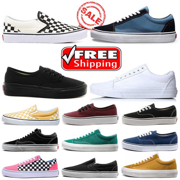 designer shoes old skool casual van skateboard black white mens womens fashion plate-forme outdoor flat size 36-44
designer shoes old skool casual van skateboard black white mens womens fashion plate-forme outdoor flat size 36-44