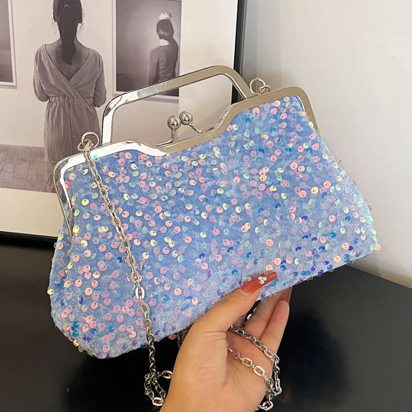 evening bag style sequin crossbody bags 2023 luxury designer party handbags and purses clip shell chain messenger eveing clutch 230713
evening bag style sequin crossbody bags 2023 luxury designer party handbags and purses clip shell chain messenger eveing clutch 230713