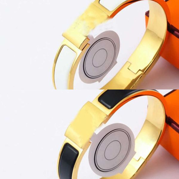luxury brand designer bracelet her max enamel colors 12mm bracelets bangle for women stainless steel 18k gold plated cuff letter clasp bangl, Black
luxury brand designer bracelet her max enamel colors 12mm bracelets bangle for women stainless steel 18k gold plated cuff letter clasp bangl, Black