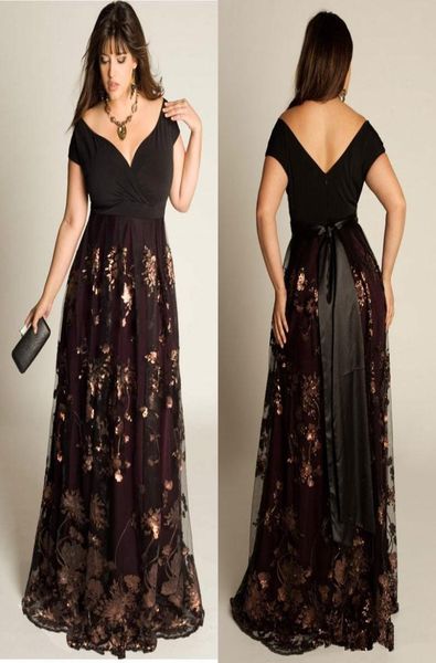 2019 plus size prom dresses sleeves aline off the shoulder formal dress sequins appliqued floorlength special occasion gow9812728, Black
2019 plus size prom dresses sleeves aline off the shoulder formal dress sequins appliqued floorlength special occasion gow9812728, Black