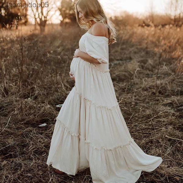 pregnancy vintage boho clothes summer shouldless floral pregnancy pgrpahy dress maternity maxi gown dresses for p shoot l230712, White
pregnancy vintage boho clothes summer shouldless floral pregnancy pgrpahy dress maternity maxi gown dresses for p shoot l230712, White