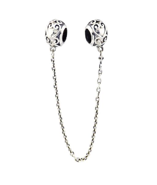 new authentic 925 sterling silver bead enchanted heart safety chain fit original brand charm bracelet diy charms women fashion jew8186300, Black
new authentic 925 sterling silver bead enchanted heart safety chain fit original brand charm bracelet diy charms women fashion jew8186300, Black