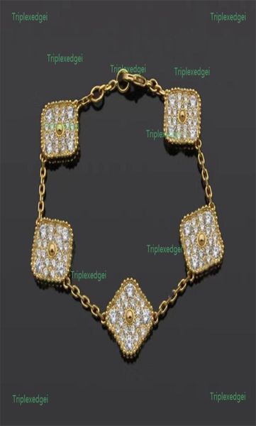luxury full diamond five flower chain four leaf clover bracelet korean fashion designer crystal bracelet for women 18k gold plated6444369, Black
luxury full diamond five flower chain four leaf clover bracelet korean fashion designer crystal bracelet for women 18k gold plated6444369, Black