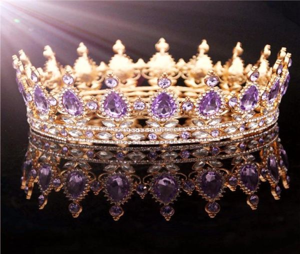 gold purple queen king bridal crown for women headdress prom pageant wedding tiaras and crowns hair jewelry accessories y11308384292, White;golden
gold purple queen king bridal crown for women headdress prom pageant wedding tiaras and crowns hair jewelry accessories y11308384292, White;golden