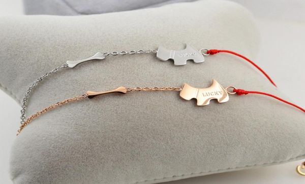 2018 lucky dog bone bracelet with red rope rose gold color titanium steel banglebracelet fashion womanman bangle3970302, Golden;silver
2018 lucky dog bone bracelet with red rope rose gold color titanium steel banglebracelet fashion womanman bangle3970302, Golden;silver