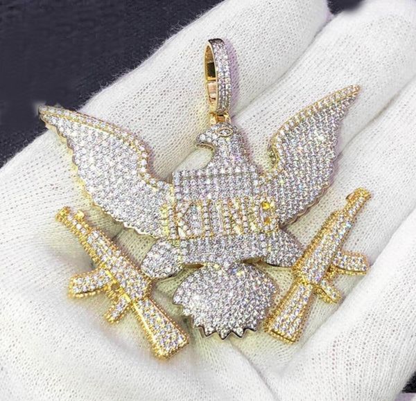 hip hop new design iced out micro paved cz bling king eagle pendant necklace for men boy punks styles jewelry whole3105925, Silver
hip hop new design iced out micro paved cz bling king eagle pendant necklace for men boy punks styles jewelry whole3105925, Silver