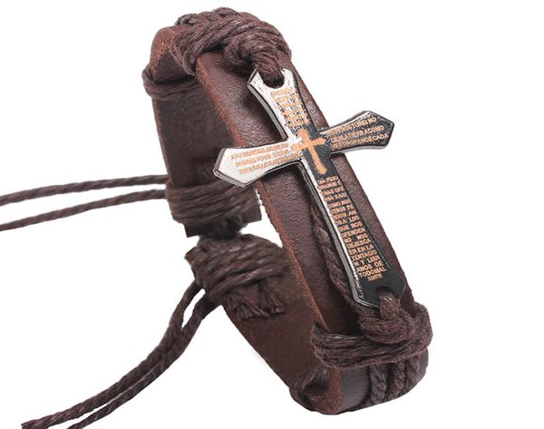jesus christian cross with bible leather bracelets for women men religious wristlet adjustable rope bangle black brow4199537, Golden;silver
jesus christian cross with bible leather bracelets for women men religious wristlet adjustable rope bangle black brow4199537, Golden;silver