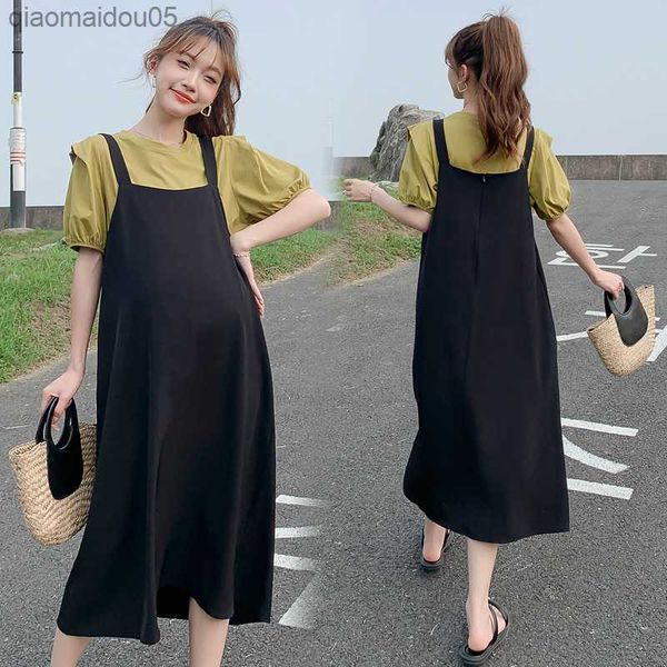 pregnant women's suspender dress plus size new 2023 summer foreign style knee-length skirt two sets maternity dresses pshoot l230712, White
pregnant women's suspender dress plus size new 2023 summer foreign style knee-length skirt two sets maternity dresses pshoot l230712, White
