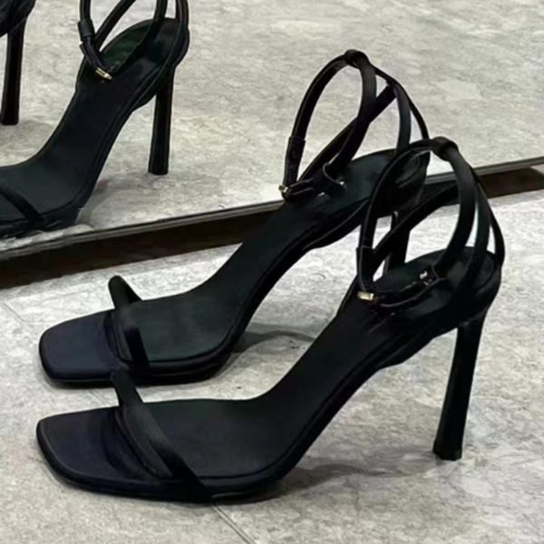 sandals square toe women's high heels fashion buckle stiletto shoe's black open party summer 230713
sandals square toe women's high heels fashion buckle stiletto shoe's black open party summer 230713