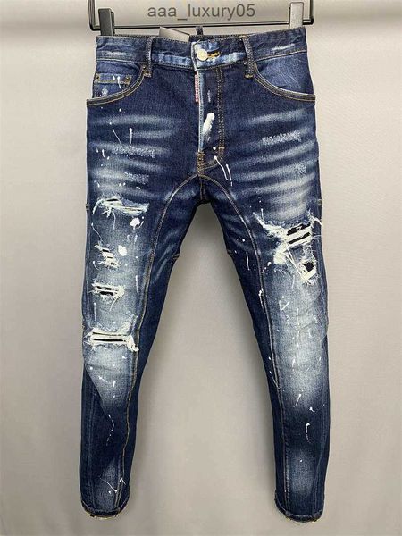 2023 new arrivals mens luxury designer denim jeans holes trousers jeans coolguy biker pants mens clothing 2#a512 dsquare d2 dsqs dsq2s 45ah, Blue
2023 new arrivals mens luxury designer denim jeans holes trousers jeans coolguy biker pants mens clothing 2#a512 dsquare d2 dsqs dsq2s 45ah, Blue