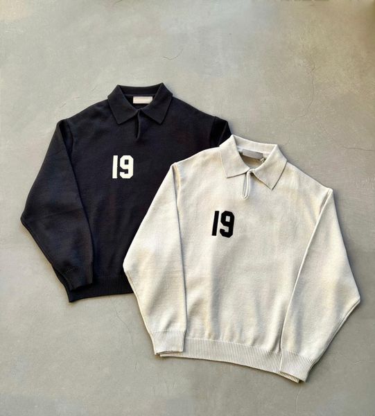 2022 designer mens sweaters womens loose flocking embroidered polo neck knit s sweater autumn winter fashionable8998546, White;black
2022 designer mens sweaters womens loose flocking embroidered polo neck knit s sweater autumn winter fashionable8998546, White;black
