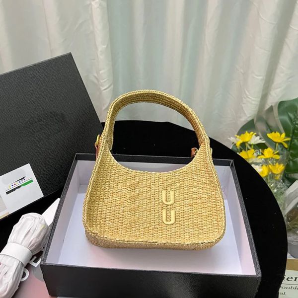 2023 new summer straw woven handbag hobo bag shoulder crossbody bag embroidered letter beach bag by the sea zipper closure detachable adjust
2023 new summer straw woven handbag hobo bag shoulder crossbody bag embroidered letter beach bag by the sea zipper closure detachable adjust