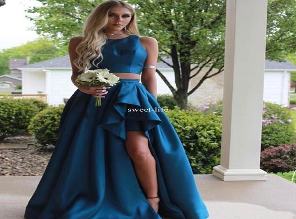 blue two pieces 2020 a line prom dresses sleeveless peplum high split floor length prom dresses evening party wear6244447, Black
blue two pieces 2020 a line prom dresses sleeveless peplum high split floor length prom dresses evening party wear6244447, Black