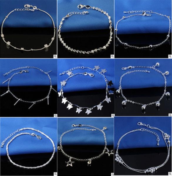 selling stamped 925 sterling silver anklets for womens simple beads silver chain anklet ankle foot jewelry9023247, Red;blue
selling stamped 925 sterling silver anklets for womens simple beads silver chain anklet ankle foot jewelry9023247, Red;blue