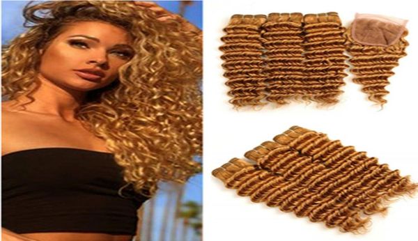 27 honey blonde deep wave human hair 3bundles with closure strawberry blonde brazilian deep wavy human hair weaves with 4x4 lace 2493281, Black
27 honey blonde deep wave human hair 3bundles with closure strawberry blonde brazilian deep wavy human hair weaves with 4x4 lace 2493281, Black